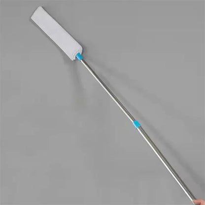 SwiftSweep Long Handle Dust Mop — Versatile Floor &amp; Ceiling Cleaner
