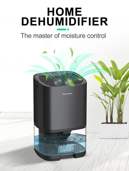 PureGuard Smart Air Purifier &amp; Dehumidifier — Portable Moisture Eliminator for Home, Office &amp; RV
