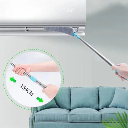SwiftSweep Long Handle Dust Mop — Versatile Floor &amp; Ceiling Cleaner