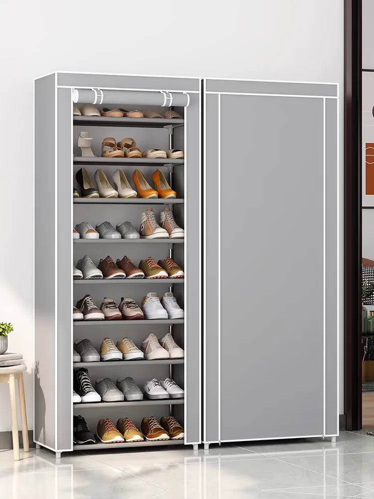 Dustproof Multilayer Shoe Storage Cabinet