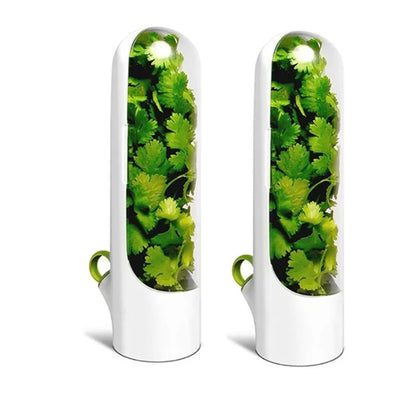 HerbGuard Fresh Herb Saver — Preservation Container for Herbs &amp; Vegetables (1/2/3 PCS)