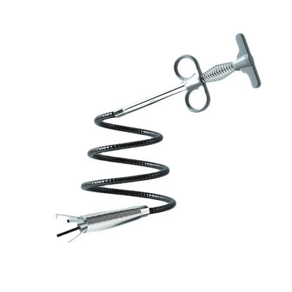 DrainMaster 160CM Sewer Snake — Spring Pipe Dredging Tool