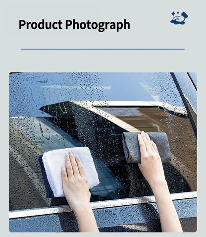 MagicShine Thickened Microfiber Cleaning Cloths — Lint-Free Glass &amp; Surface Clean Towels
