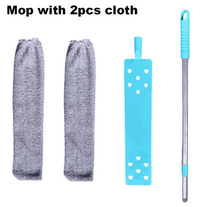 SwiftSweep Long Handle Dust Mop — Versatile Floor &amp; Ceiling Cleaner