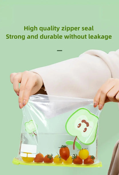 ClearGuard Reusable Zip Lock Bags — Food-Grade Transparent Storage Bags for Freezer, Travel &amp; Camping