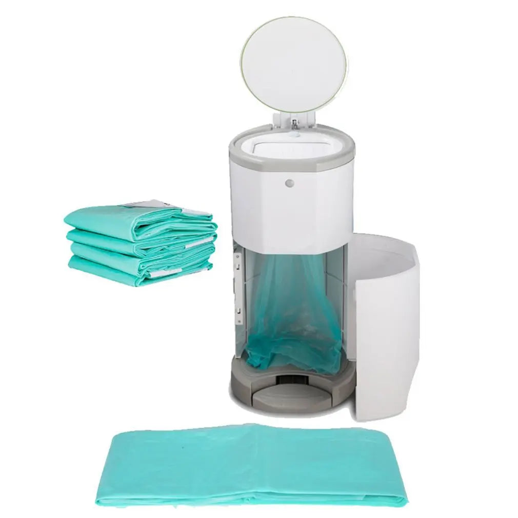 EcoTots Biodegradable Diaper Trash Bags — 3-Piece Refill Pack for 16L Buckets