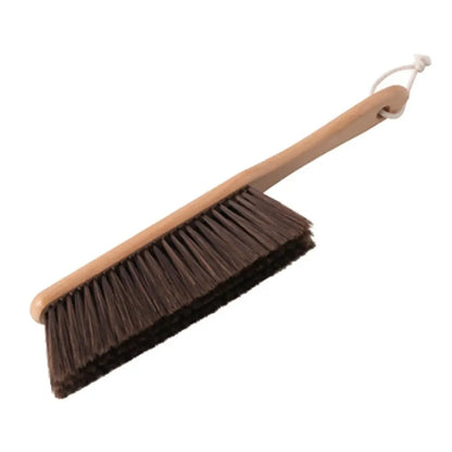 PureBristle Natural Wood Coffee Brush — Anti-Static Cleaning Brush for Desktop, Grinder &amp; Bed
