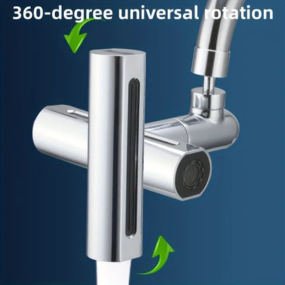 AquaFlex 4-in-1 Kitchen Faucet – Universal Swivel with 360° Rotation