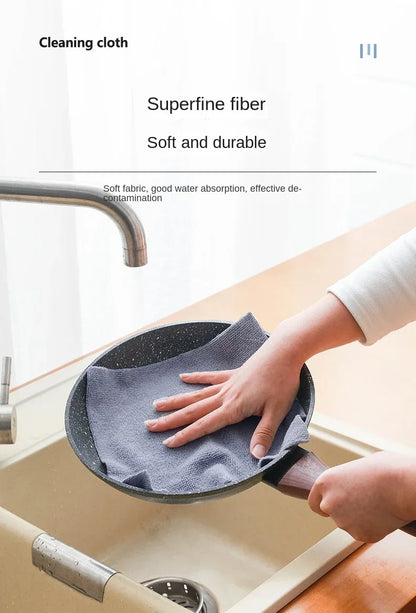 EcoWipe Reusable Microfiber Towel Roll — Washable Dish Rags &amp; Paper Towel Replacement (20 Sheets)