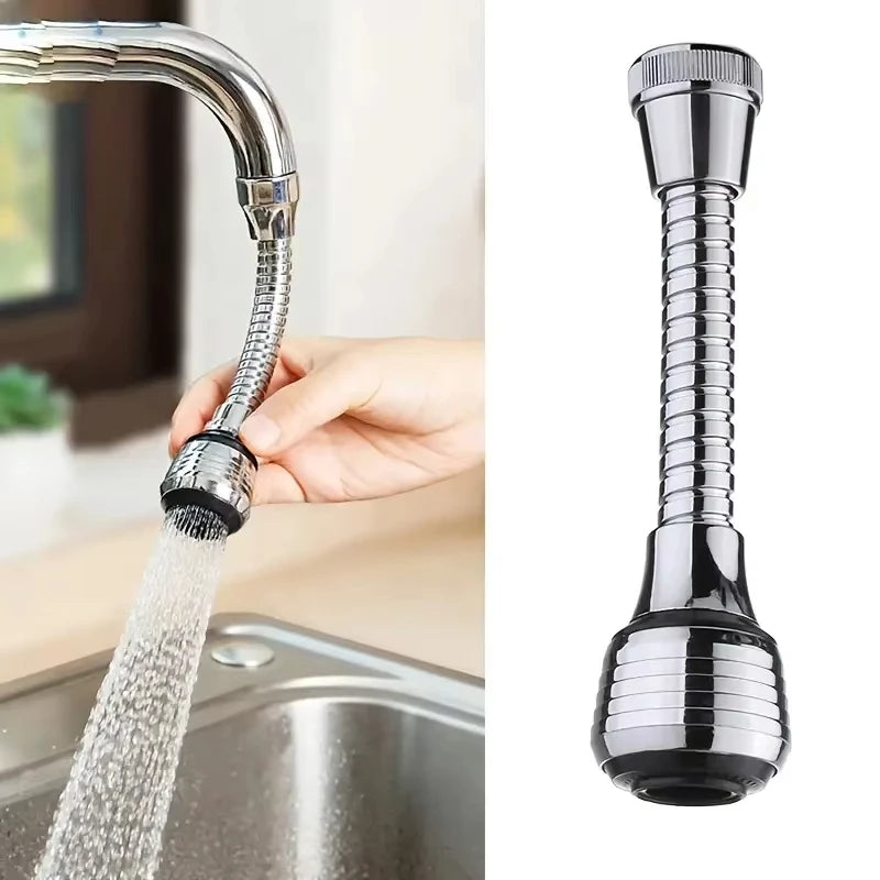 AquaShield 360° Anti-Splash Faucet Head — Water-Saving Bubbler Nozzle