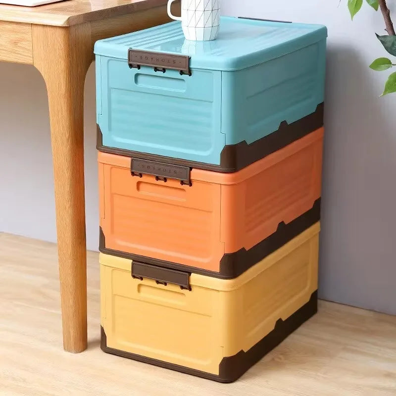 Foldable High-Capacity Storage Box