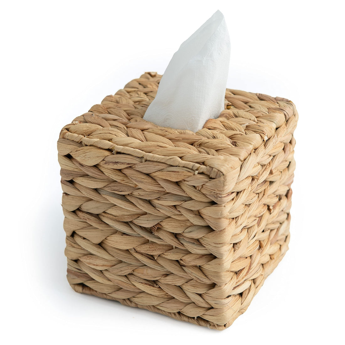Woven Wicker Tissue Box Cover (Square)
